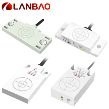Lanbao Hot Selling Ce34 Square Type Smart Capacitive Ir Proximity Sensor Feed Sensor